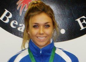 Female athlete with a ponytail